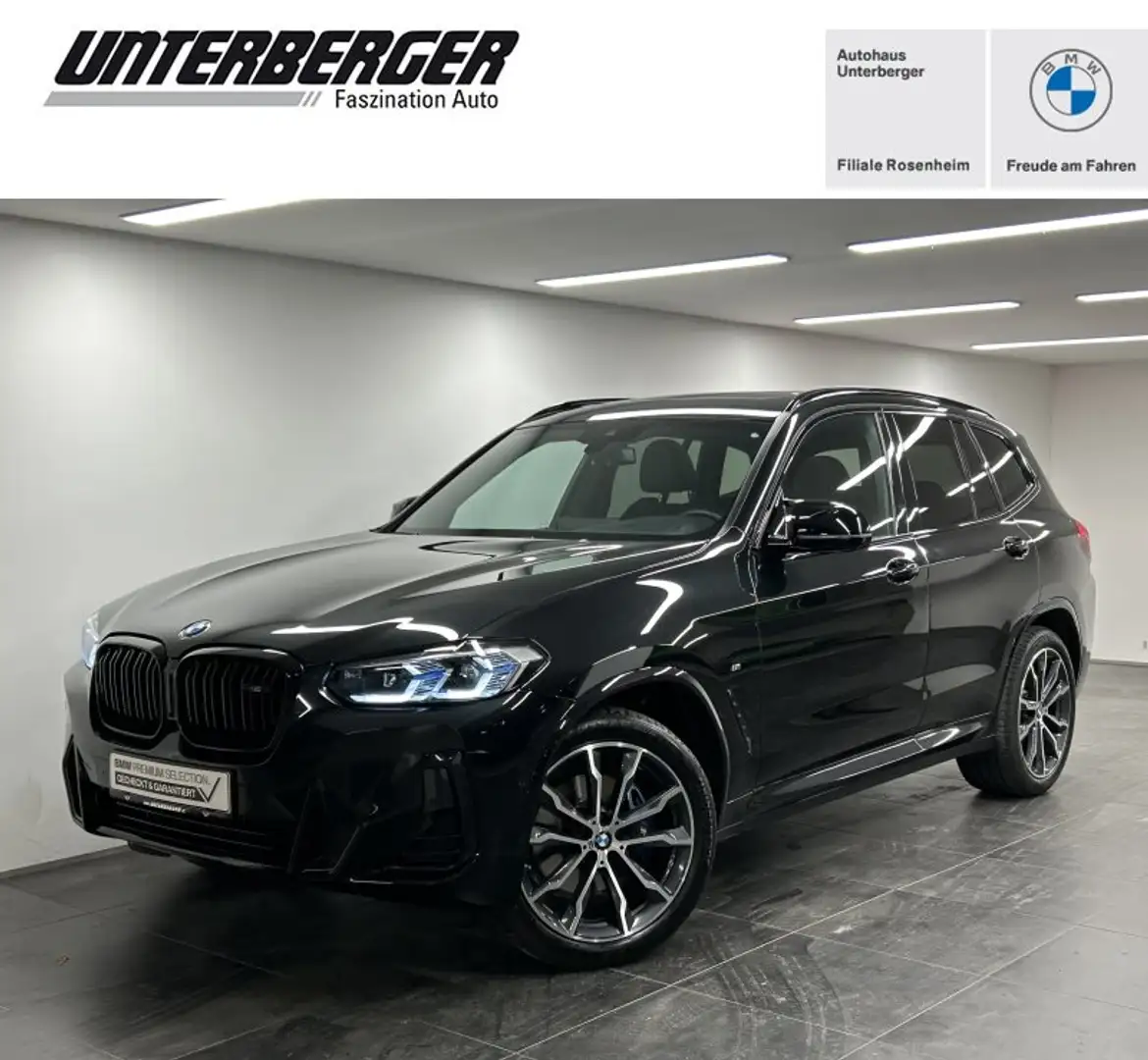 BMW X3 M 40d M Sportpaket Pano. Head-Up Laser DAB Komfortzg Schwarz - 1