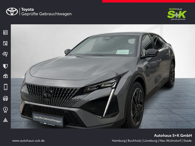 Peugeot 408 Plug-In Hybrid 225 GT*NAVI*360°-Kamera*LED**