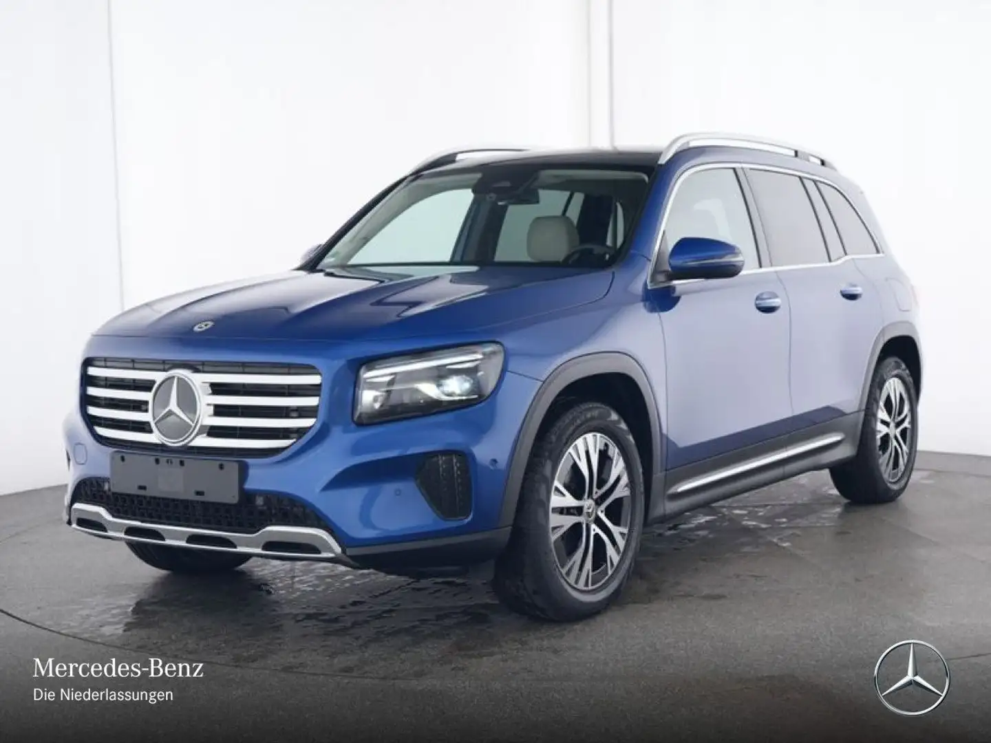 Mercedes-Benz GLB 200 PROGRESSIVE+PANO+MULTIBEAM+KAMERA+TOTW+7G Blau - 2