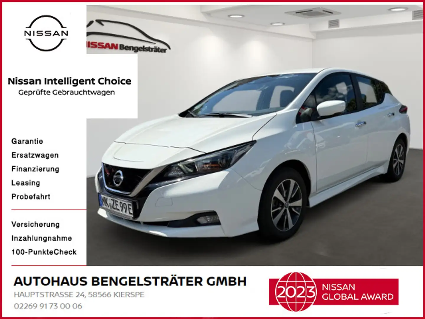 Nissan Leaf Acenta Winterpaket Blanc - 1