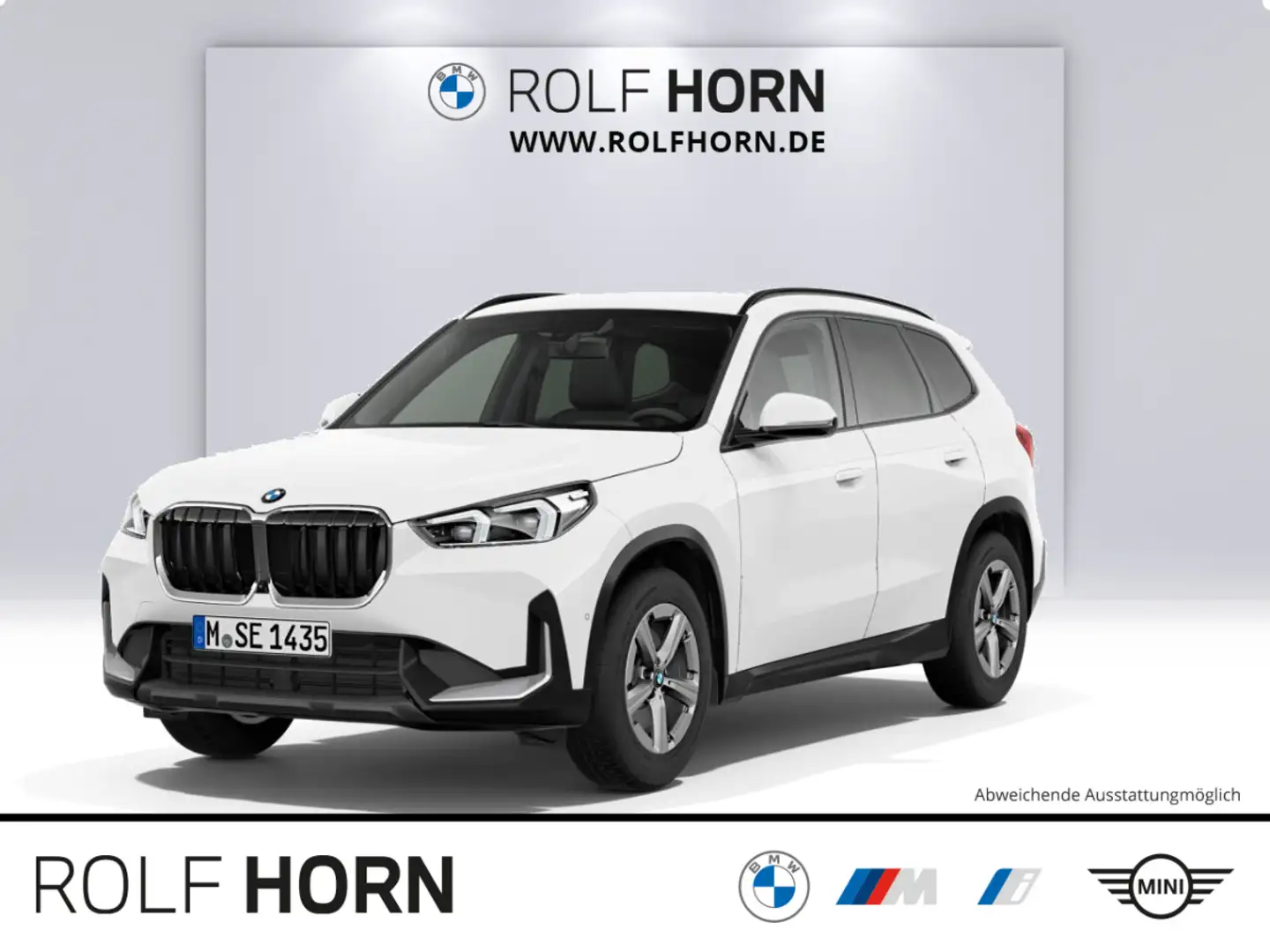 BMW X1 xDrive23i HeadUp adLED RKam Navi Klima Sitzhz Weiß - 1