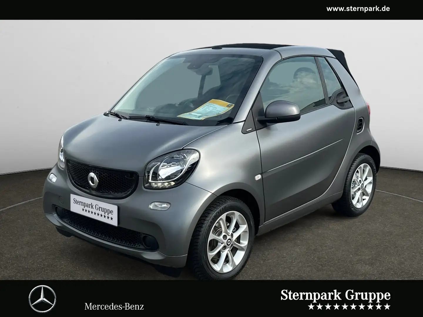 smart forTwo fortwo cabrio passion KOMPLETT GRAU MATT*KAMERA BC Grigio - 1