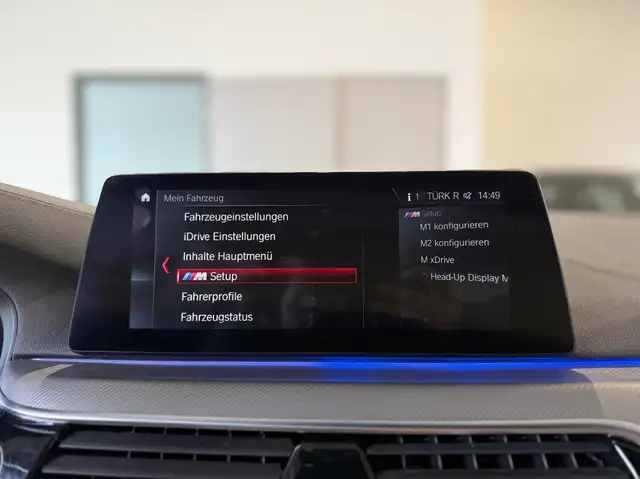 BMW M5 F90 M5, KERAMIKBR.,MASSAGE,ACC,BOWERS,SZH,SZB,HUD Ansicht 37