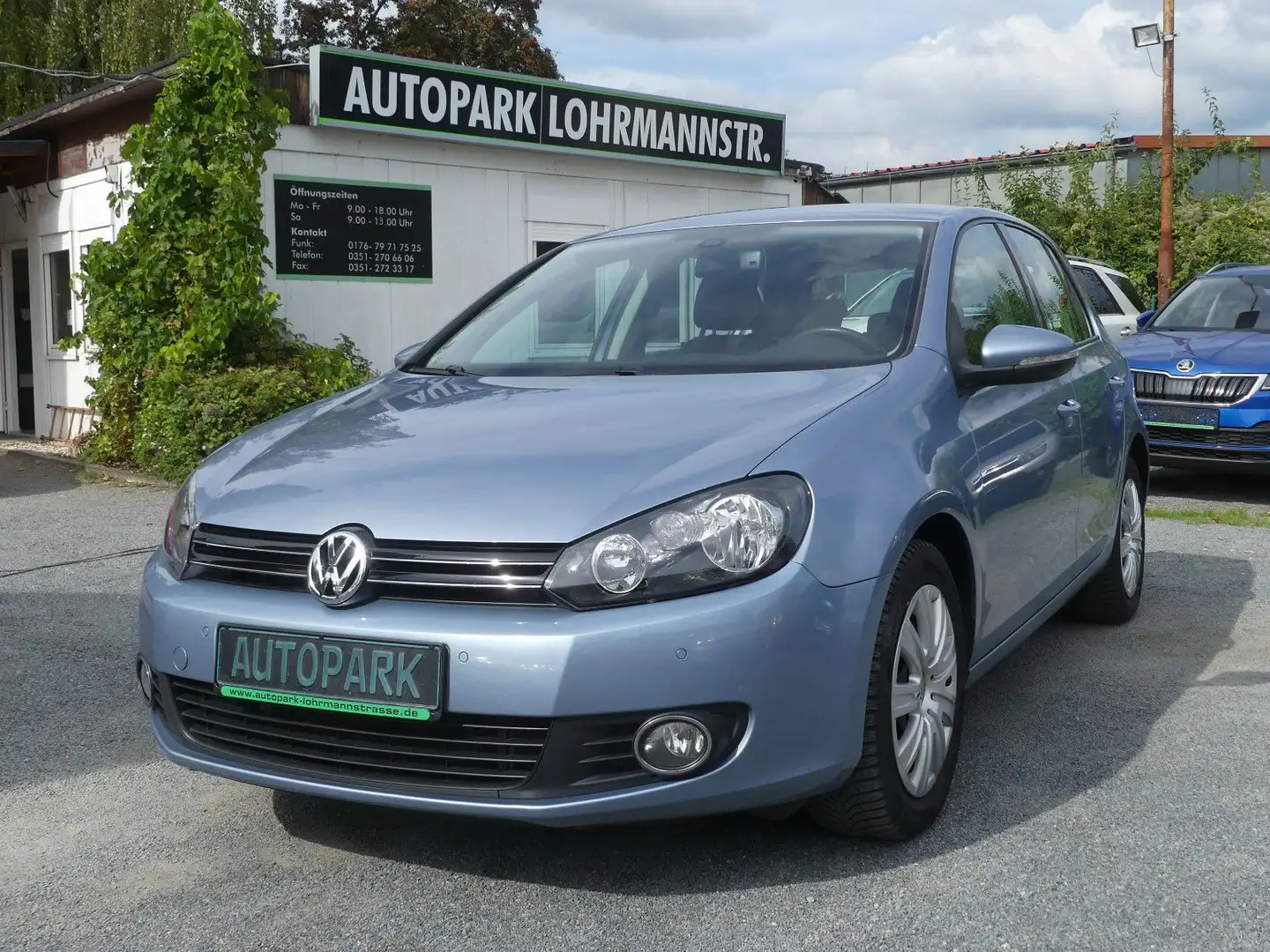 Volkswagen Golf VI Comfortline*Klima*SH-gepfl.*Nr.65 Blau - 1