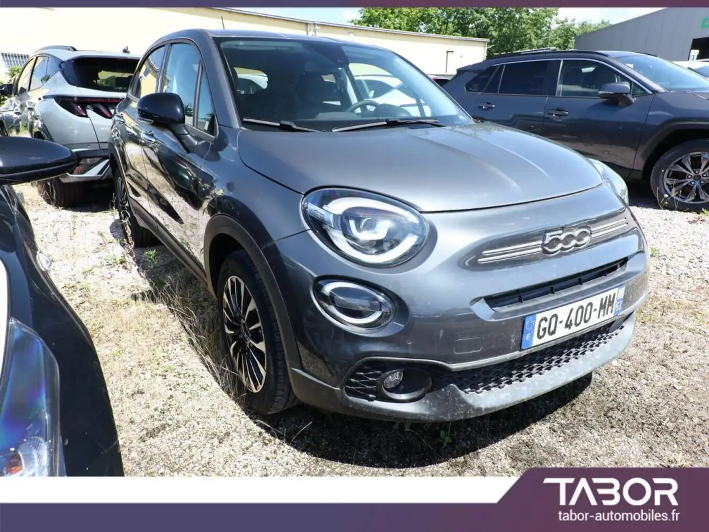 Fiat 500X 1.5 MHEV 130 DCT7 LED Reg. Cam Clim Gris - 2