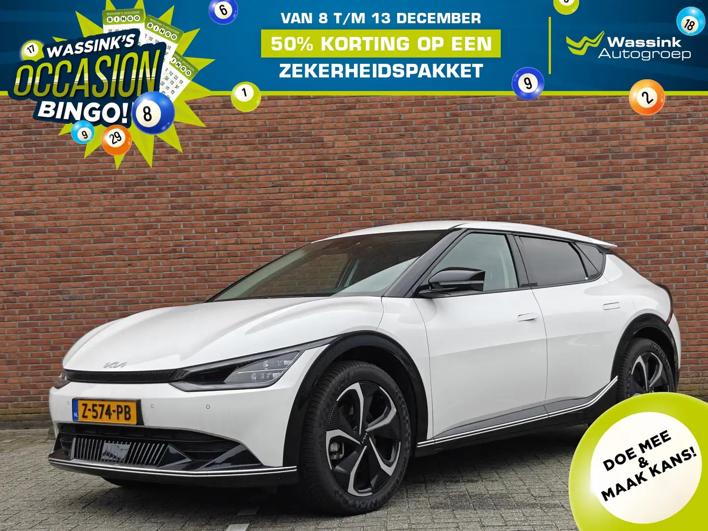 Kia EV6 77,4kWh 229pk RWD Edition Advanced | Winterpakket Wit - 1