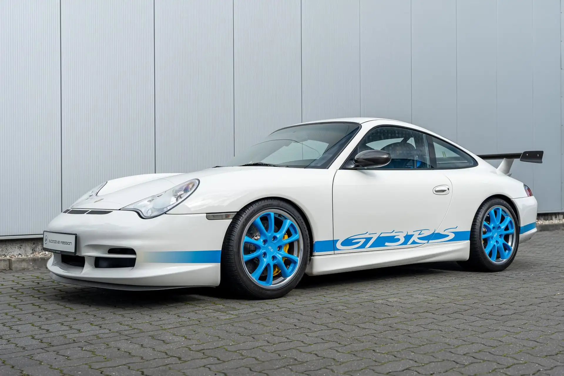 포르쉐 911 GT3 RS 2004 흰색 사진 3