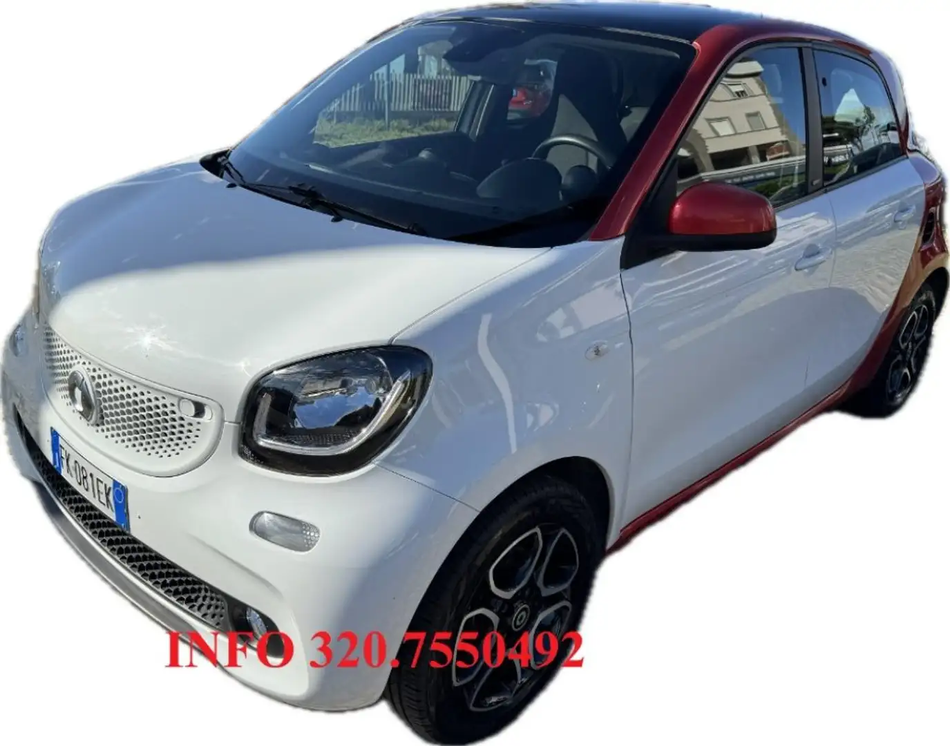 smart forFour 70 1.0 twinamic Passion KM CERTIFICATI Blanc - 1