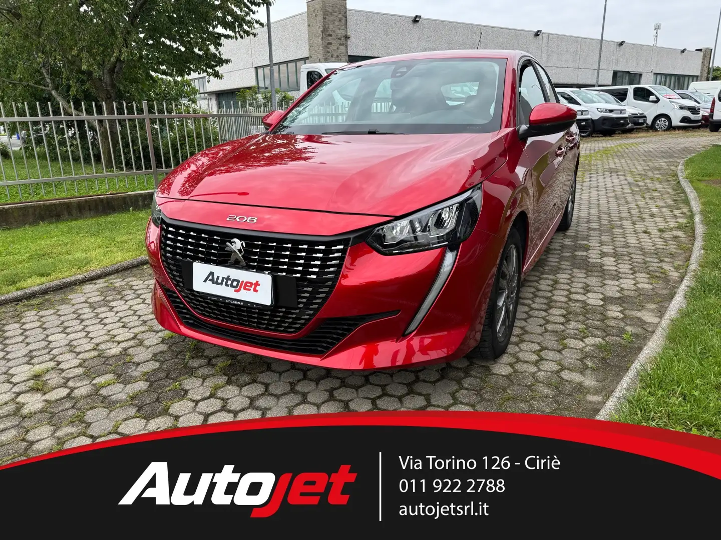 Peugeot 208 208 1.2 puretech Active Rosso - 1