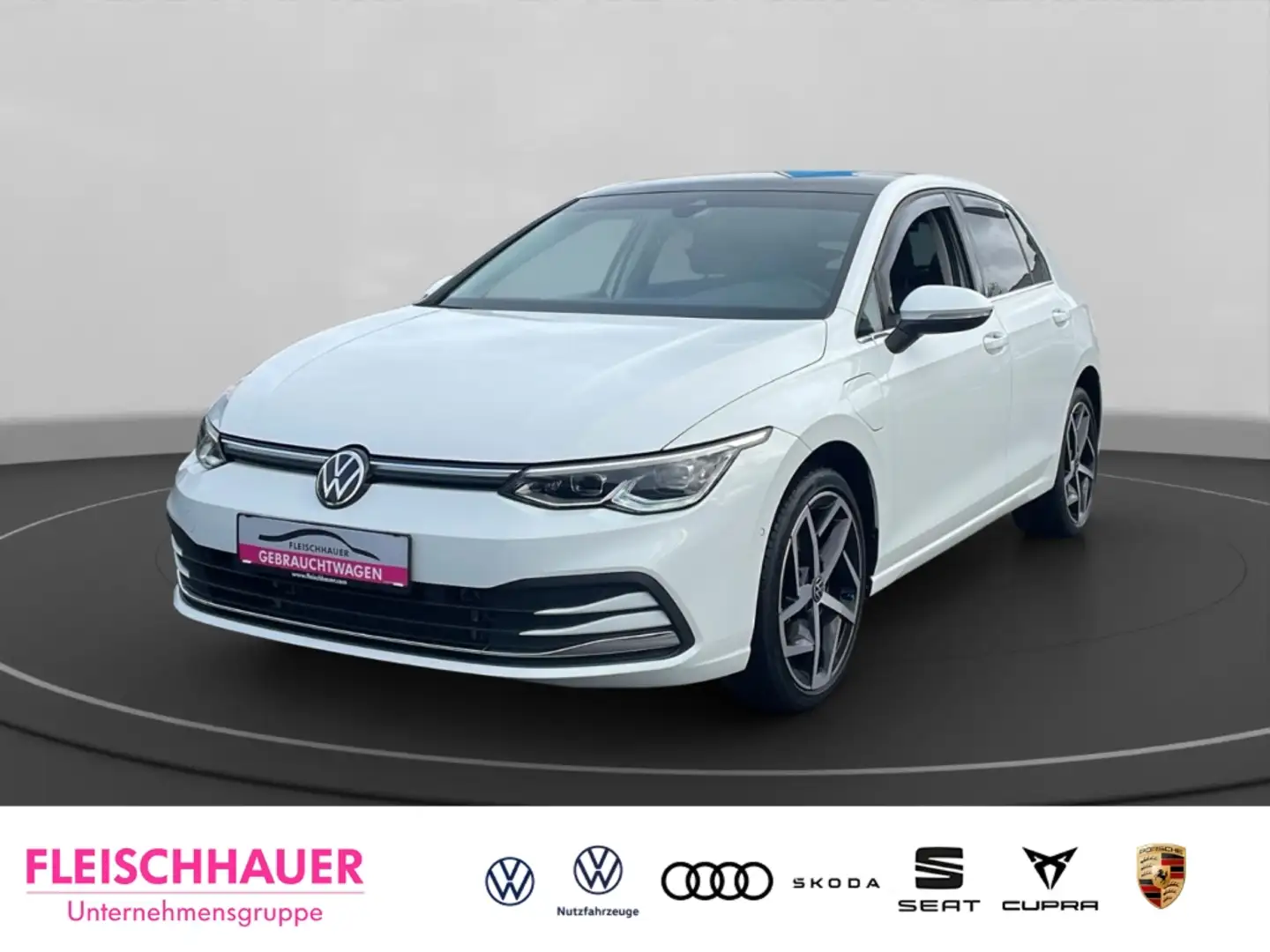 Volkswagen Golf VIII Style 1,4 l eHybrid RFK AHK schwenk ACC Lenkr Weiß - 1