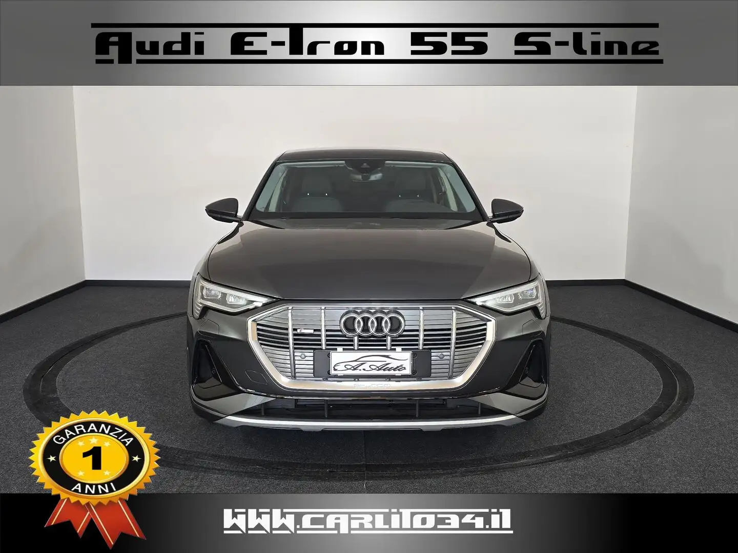 Audi e-tron 55 S line Edition quattro cvt Grigio - 1