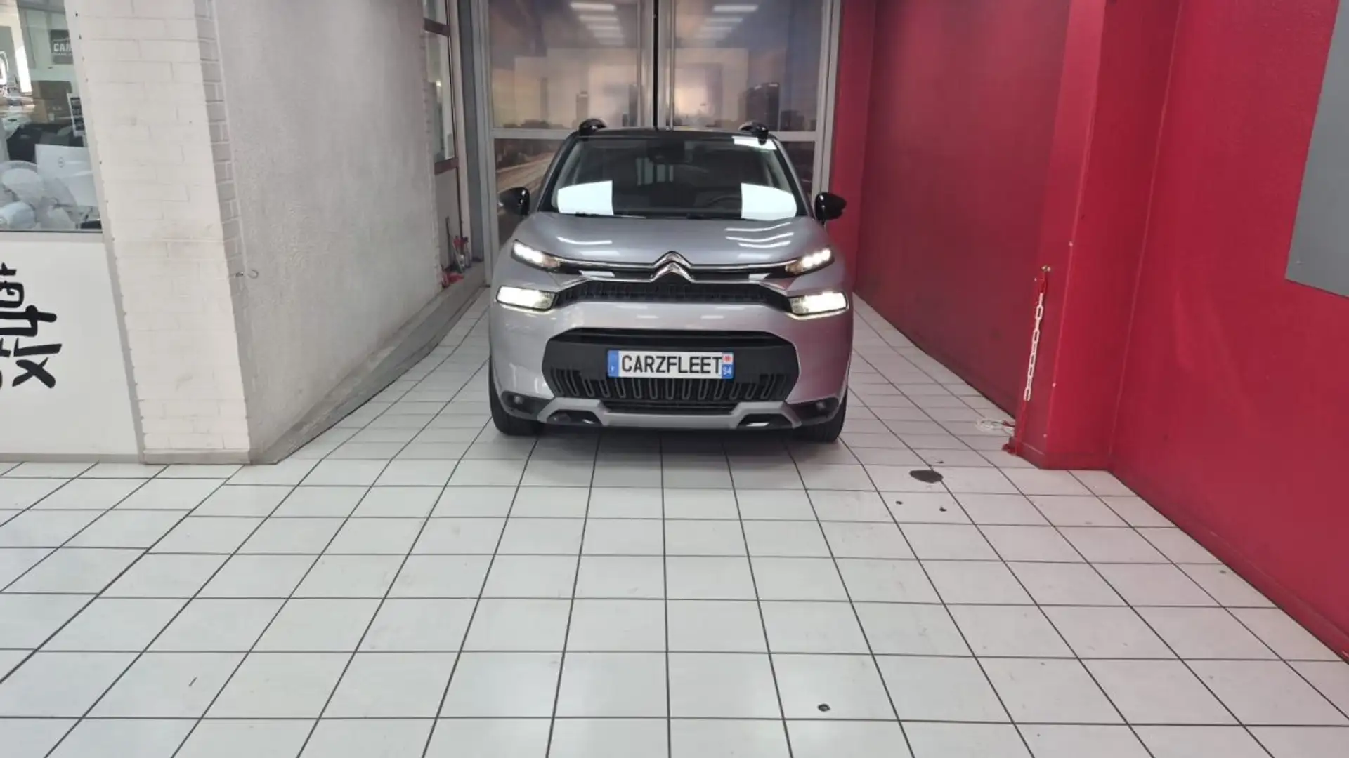 Citroen C3 Aircross PLUS 1.2 PURE TECH 130cv/1 ERE MAIN/EXPORT ALGERIE 14200 HT Gris - 2