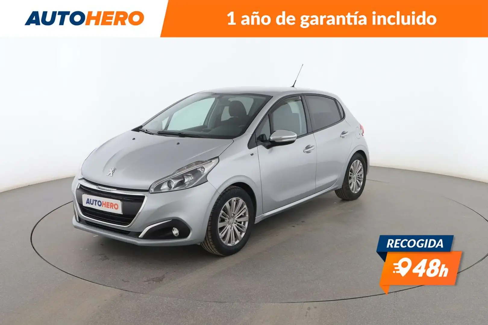 Peugeot 208 1.2 PureTech Style 82 Plateado - 1