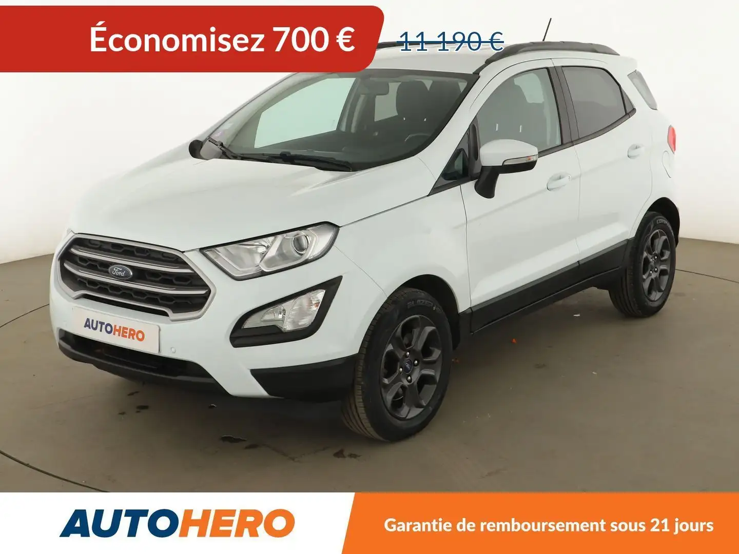 Ford EcoSport 1.0 EcoBoost Trend Blanc - 1