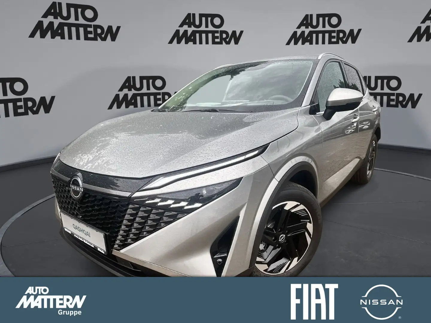 Nissan Qashqai 1.3 DIG-T MHEV Aut N-Connecta*Navi*LED*3 Zilver - 1