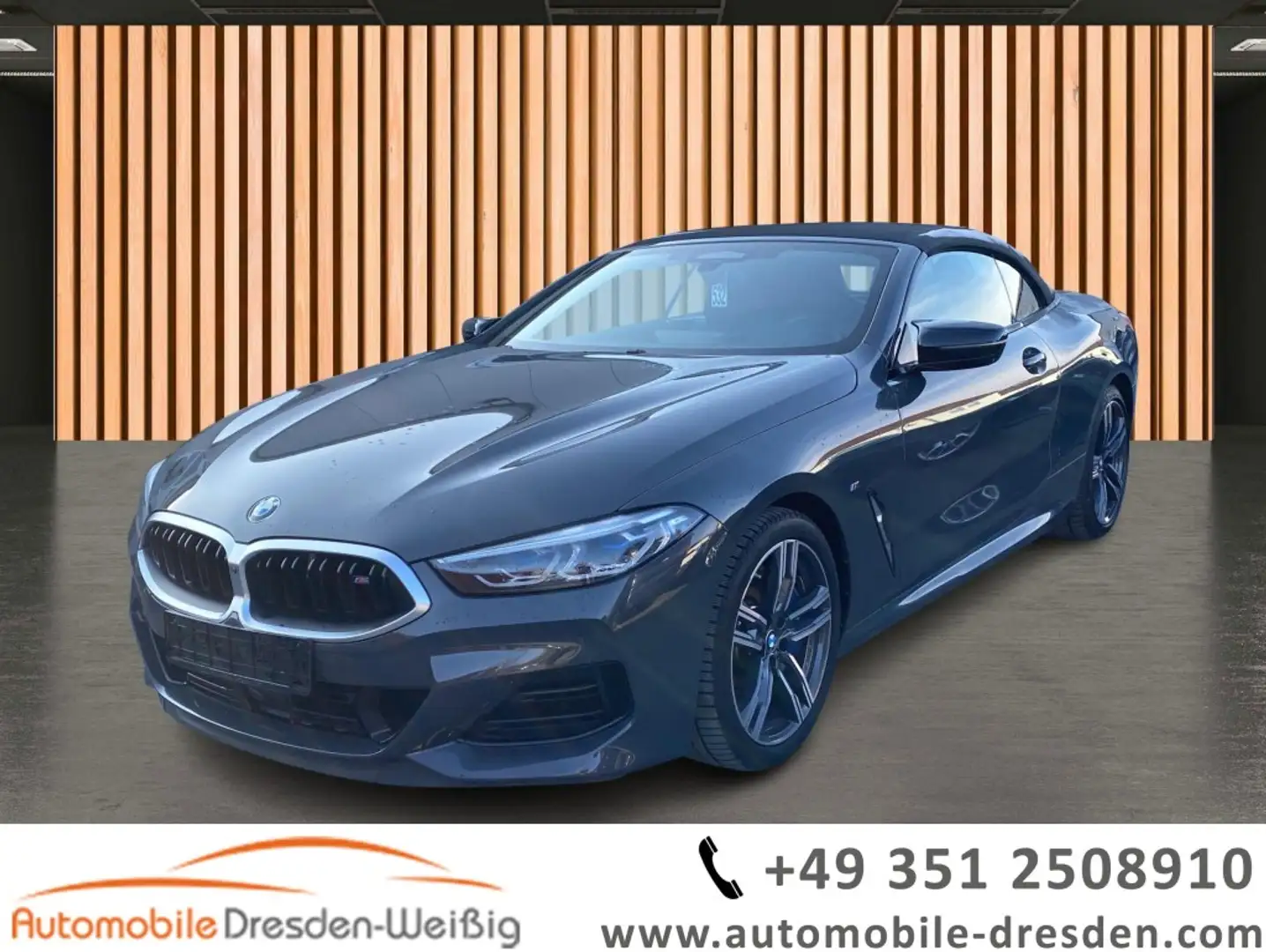 BMW M850 i xDrive*HeadUp*SoftClose*Laser*360°Kamera* Grau - 1