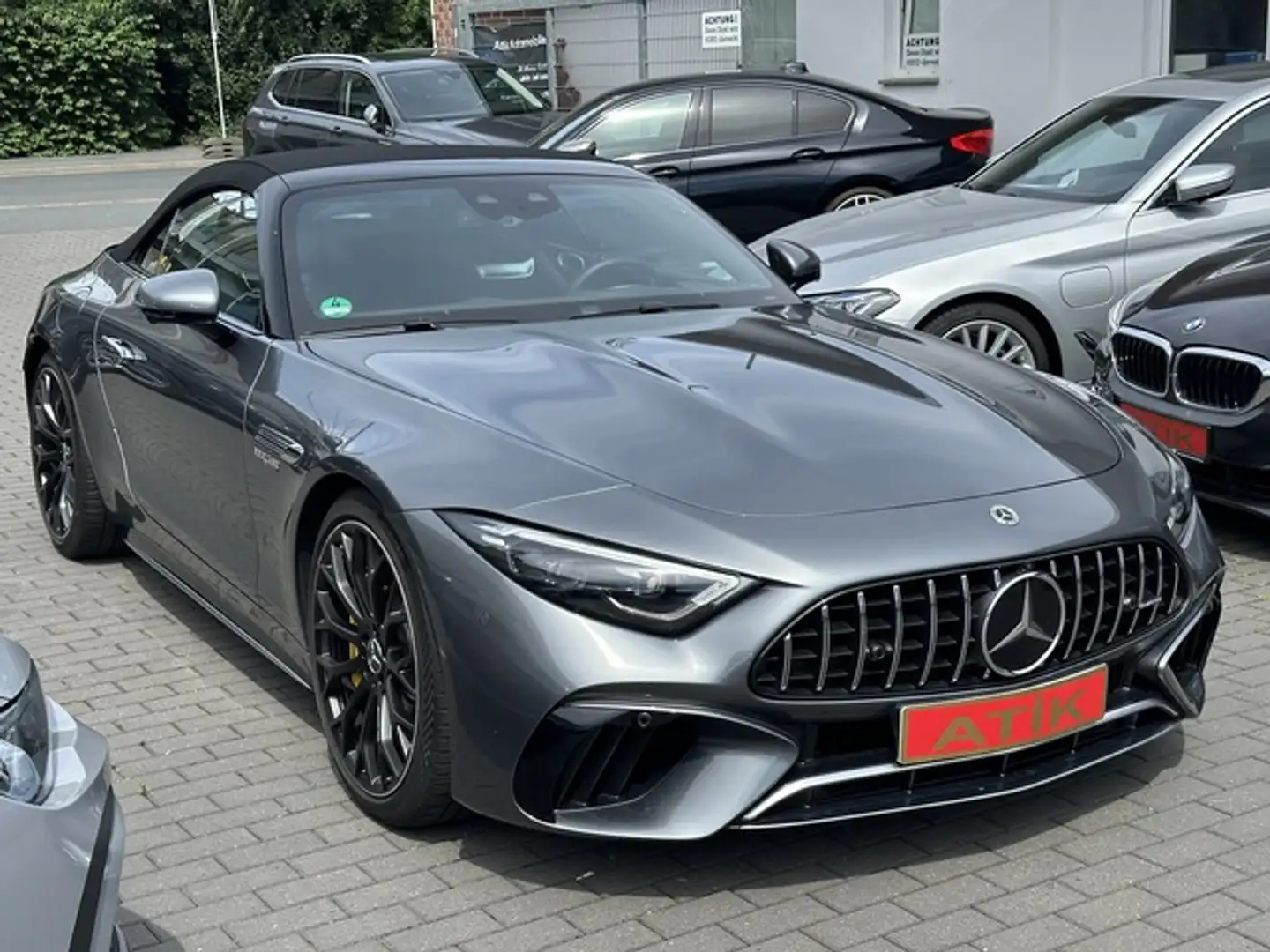 Mercedes-Benz SL 63 AMG 4M+Roadster / Vollausstattung Серый - 2