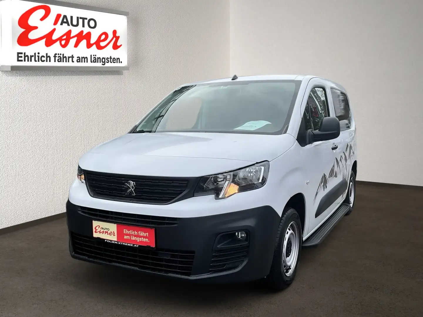 Peugeot Partner 1.5 BlueHDi 100 L1 Premium PDC, ACC Weiß - 2