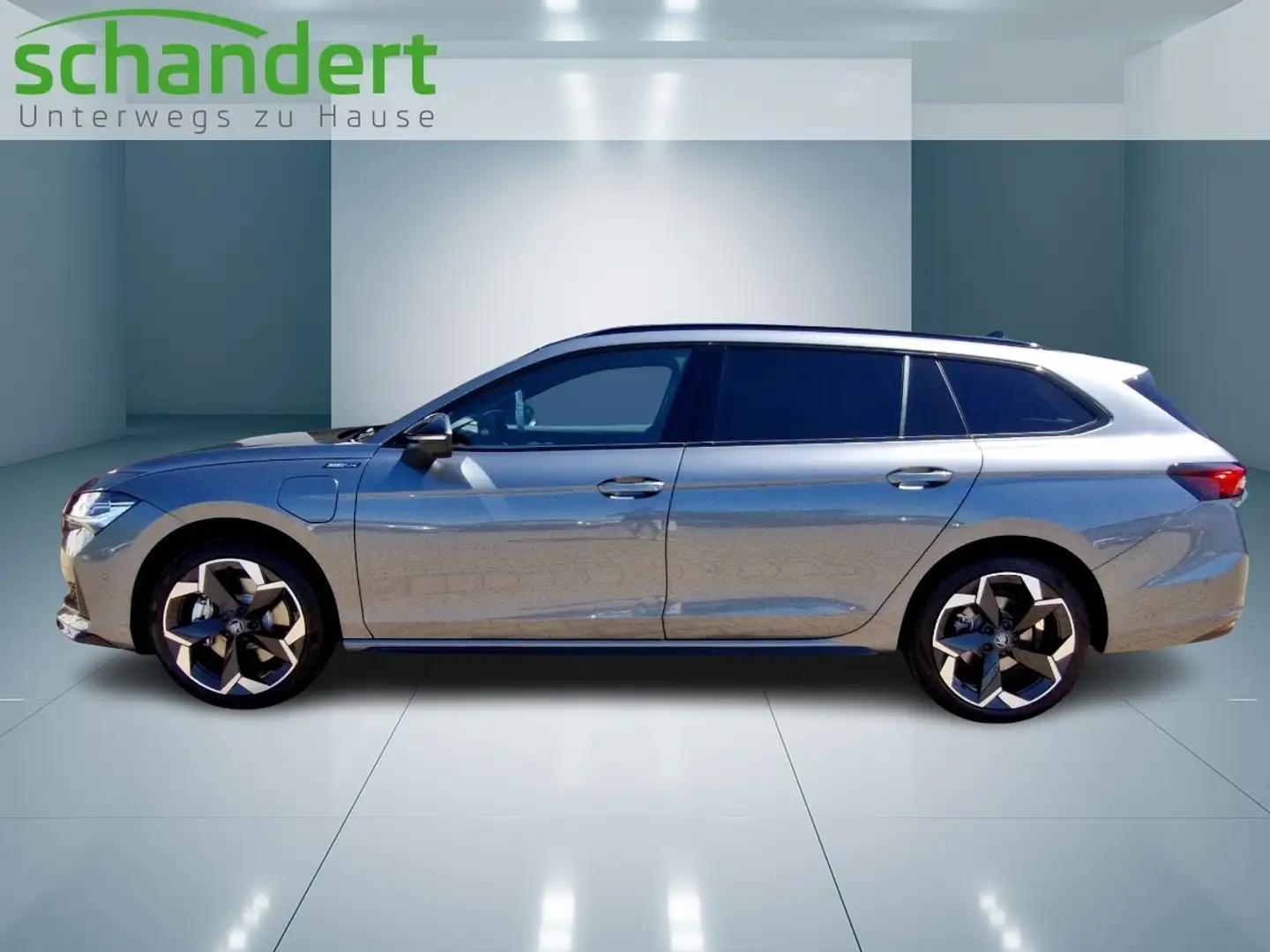Skoda Superb Combi 1.5 TSI iV Sportline DSG Matrix AHK Klimaa Grau - 2