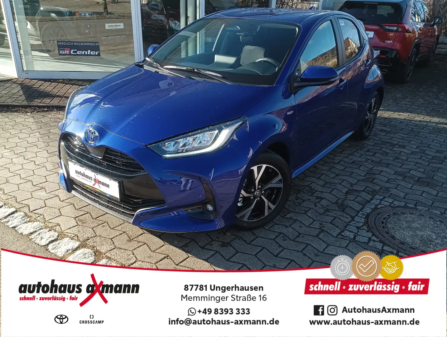Toyota Yaris Teamplayer * Comfort-Paket * Kamera * Blau - 1