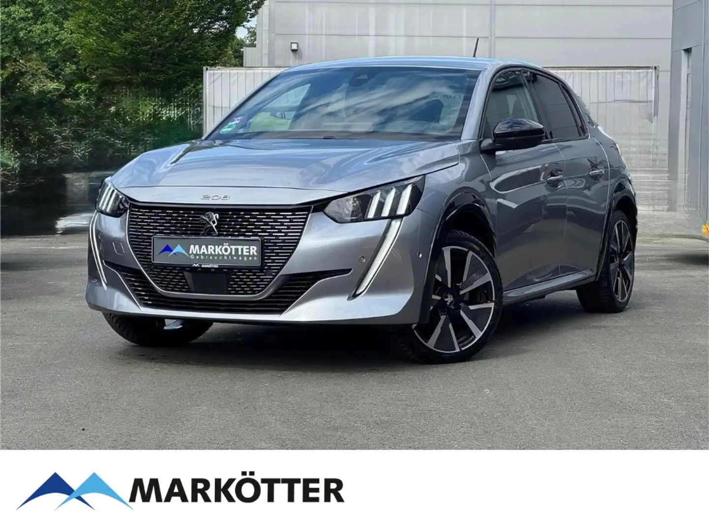 Peugeot 208 e-208 GT Pack ACC/CAM/DAB/PANO/NAVI/BLIS Grigio - 1