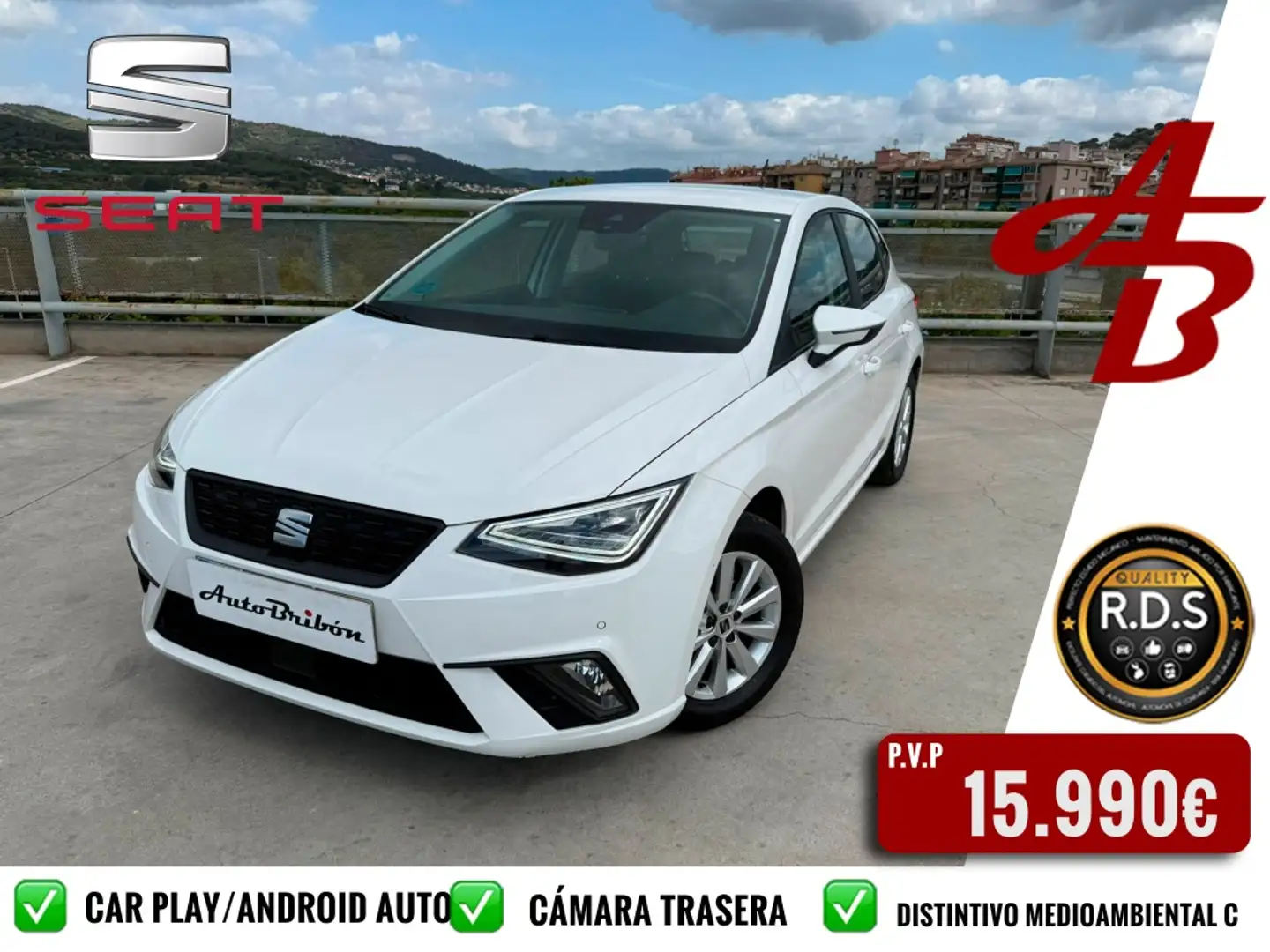 SEAT Ibiza 1.0 TSI S&S Style XM 95 Blanco - 1