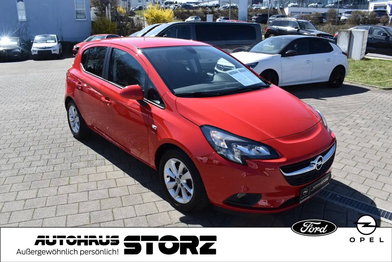 Opel Corsa-e Corsa E Drive |WINTER-PAKET|PDC|TEMPOMAT|KLIMA| Rot - 2