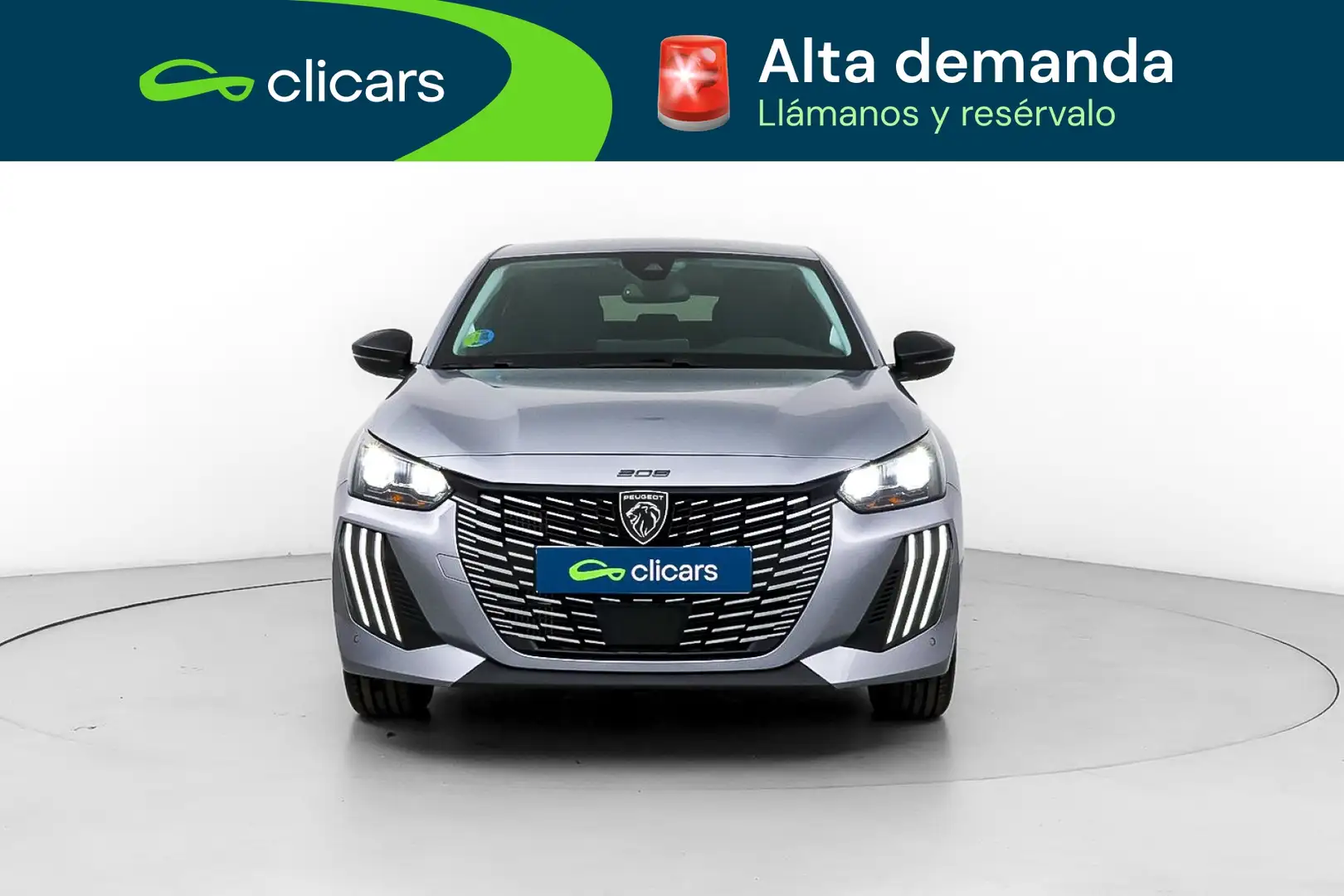 Peugeot 208 1.2 Hybrid Allure e-DCS6 100 Plateado - 2