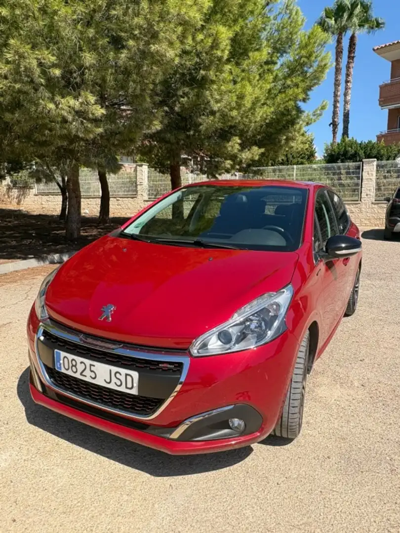 Peugeot 208 1.2 PureTech S&S Style EAT6 110 Rojo - 2