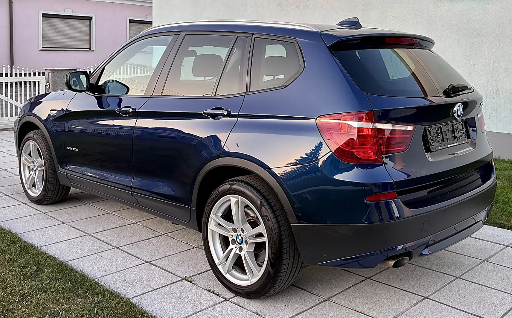 BMW X3 xDrive20d Österreich-Paket Aut. - Sehr schöner ... Blau - 2