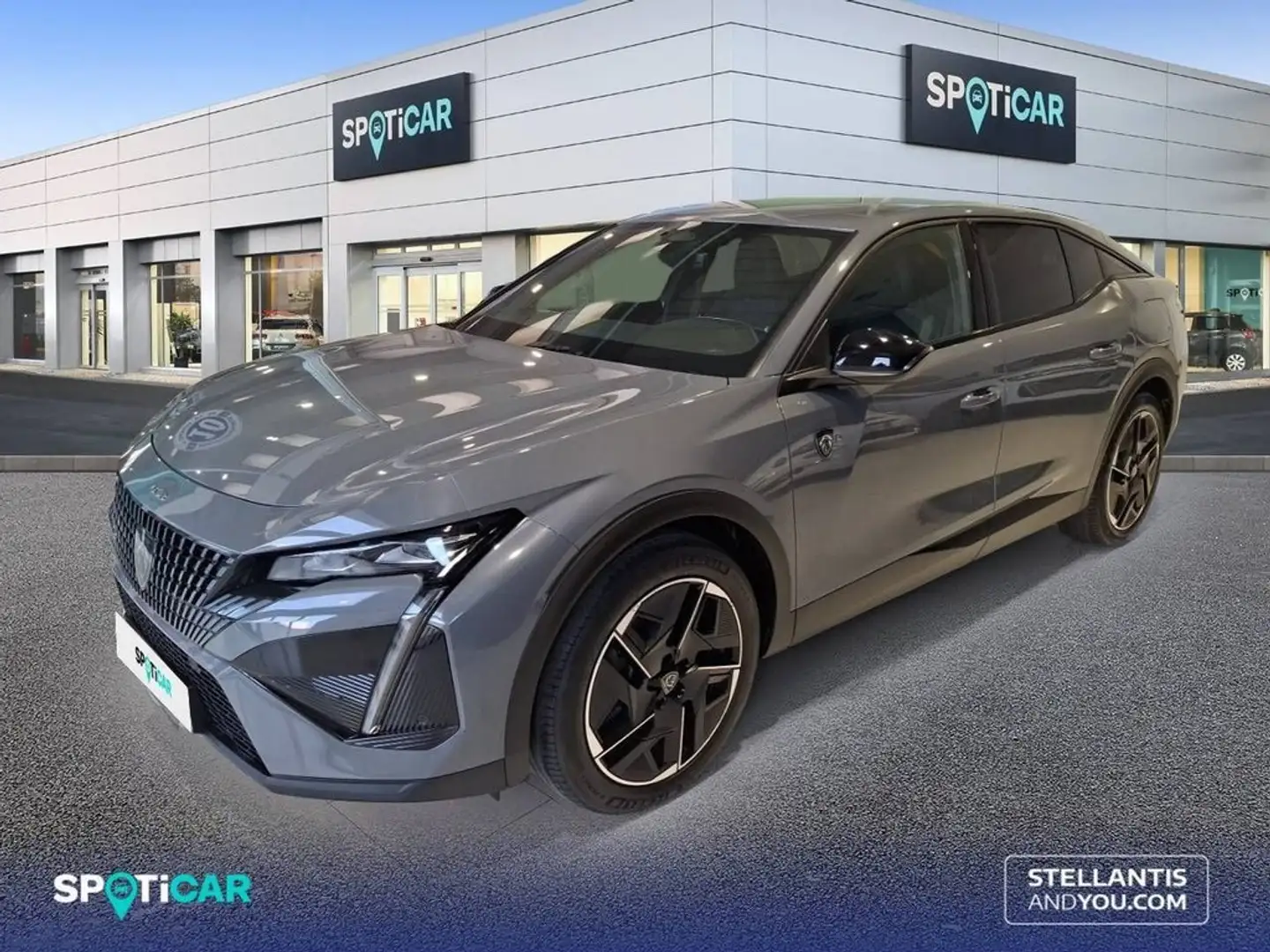 Peugeot 408 PHEV 225 e-EAT8 GT Gris - 1