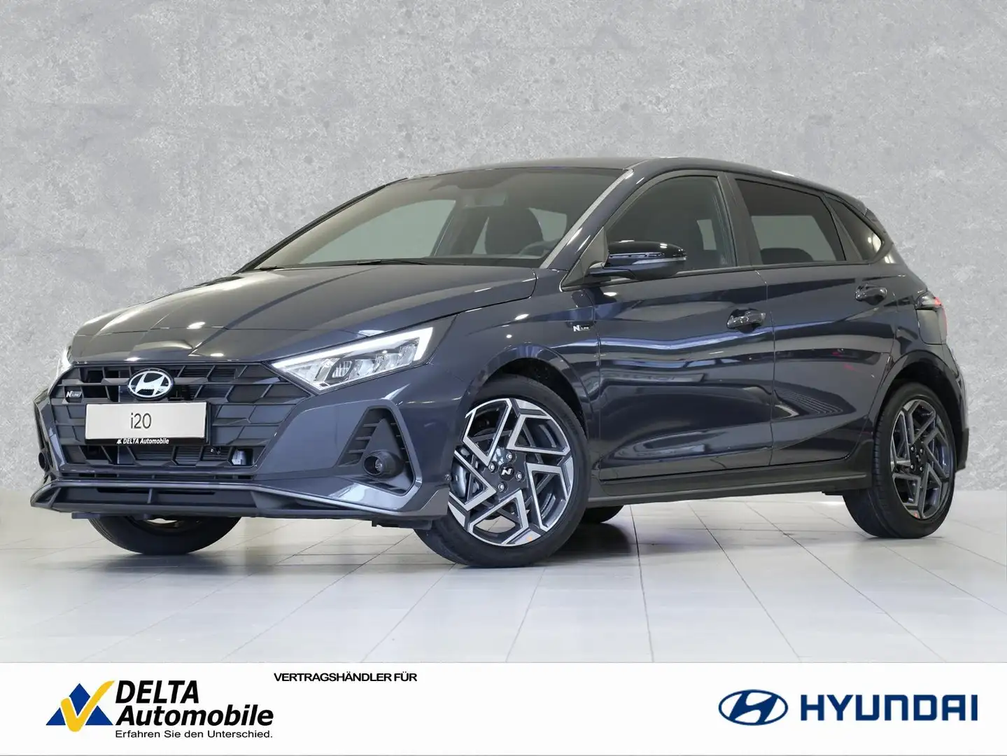 Hyundai i20 Facelift 1.0 TGDI DCT N-Line Navi LED Kamera Gris - 1