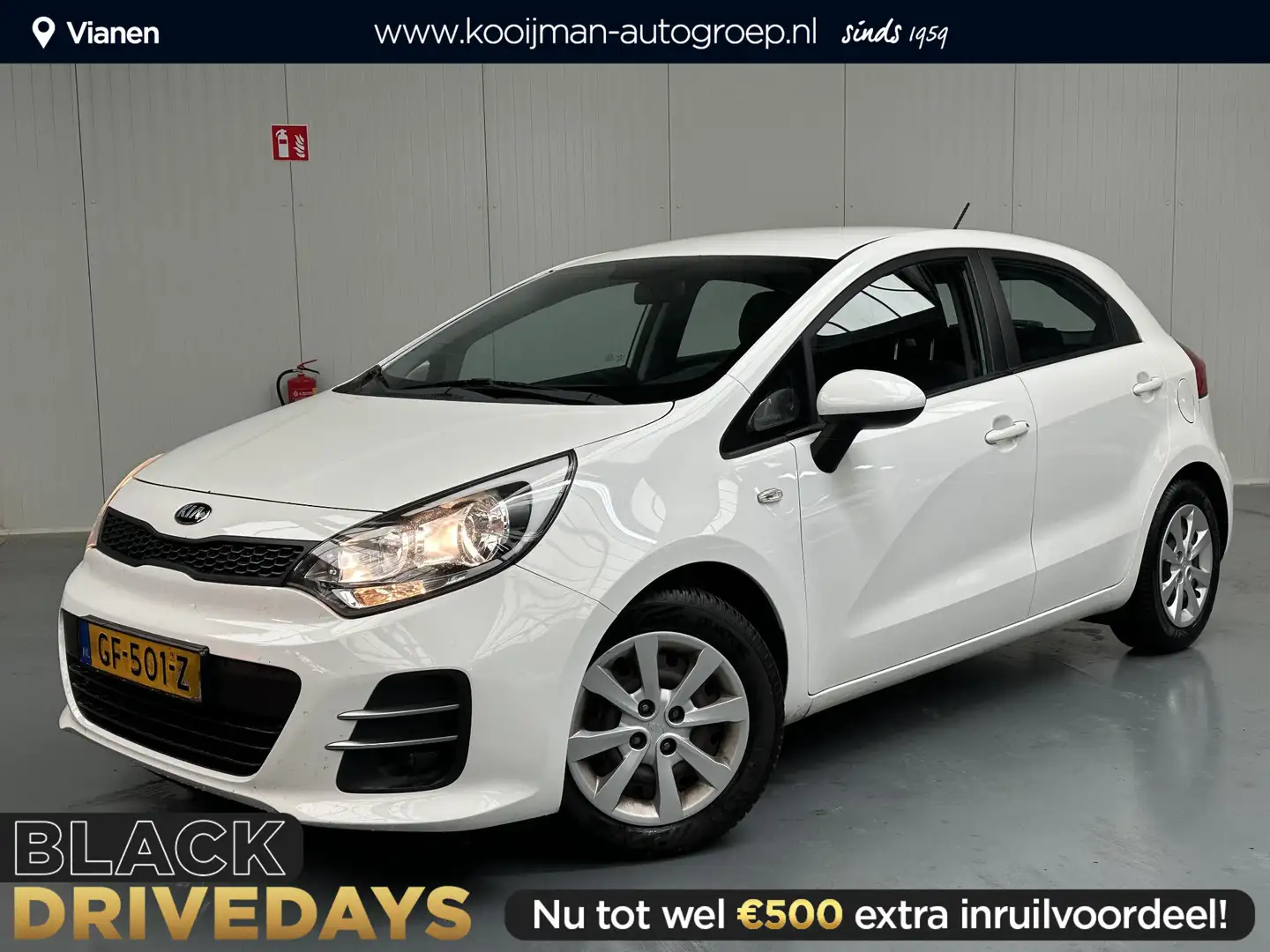 Kia Rio 1.2 CVVT ComfortLine Wit - 1