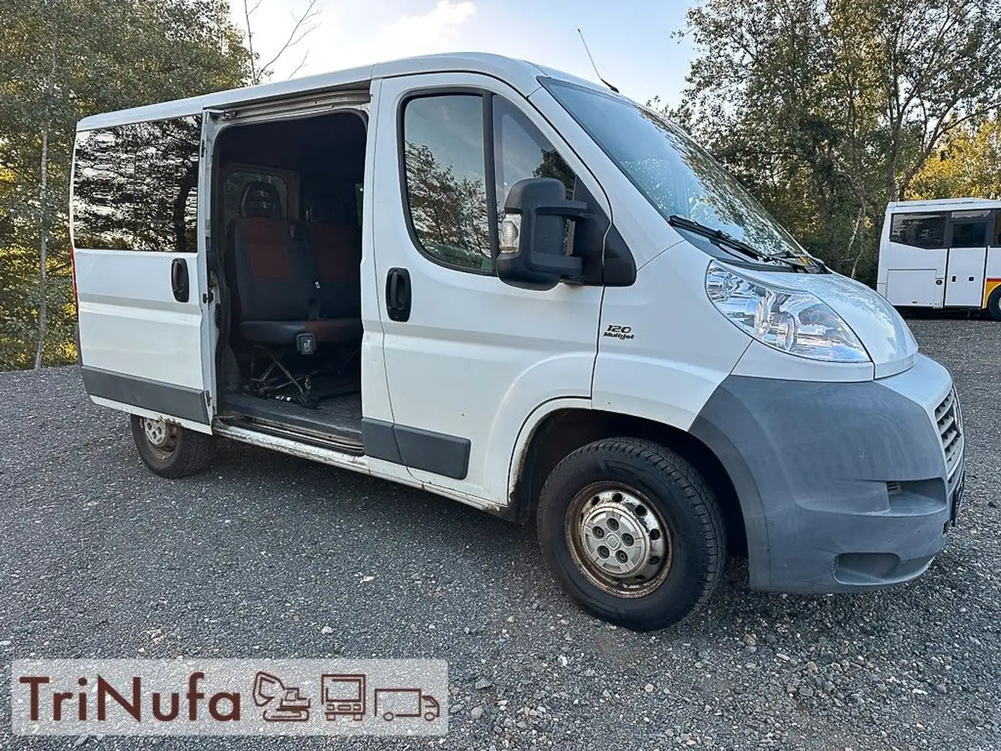 Fiat Ducato | Klima | Schaltgetriebe | 9 Sitze | Wit - 2