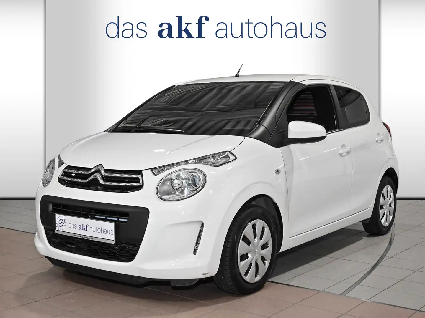 Citroen C1 1.0 VTI Feel-Klima*Kamera*Bluetooth*SHZ*DAB+ Weiß - 1