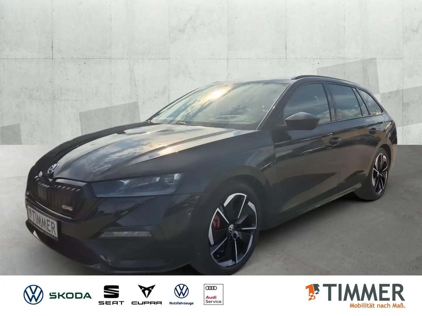 Skoda Octavia Combi 2.0 TSI DSG RS *AHK *MATRIX *ACC *RKAM *HuD Schwarz - 1