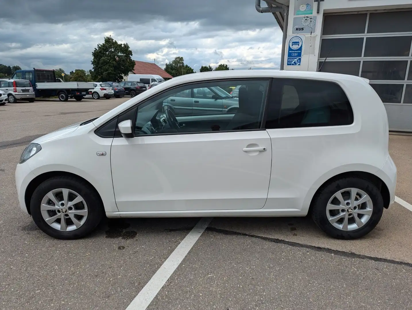 Skoda Citigo Style Automatik 1.Hand top gepflegt Blanc - 2