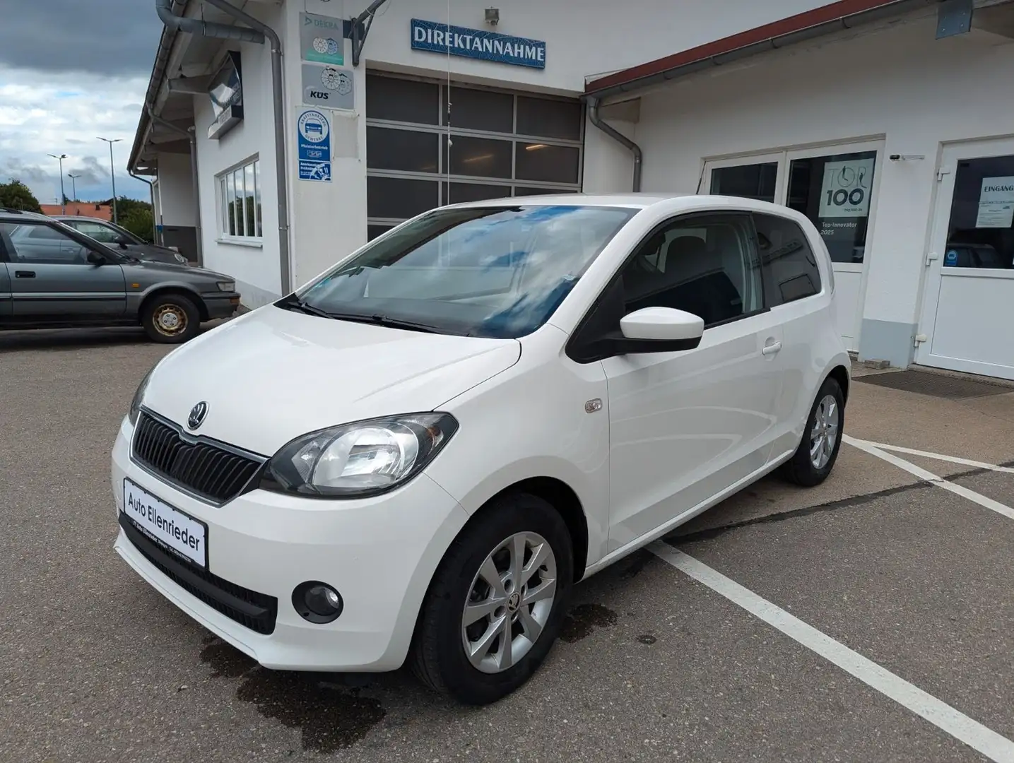 Skoda Citigo Style Automatik 1.Hand top gepflegt Blanc - 1