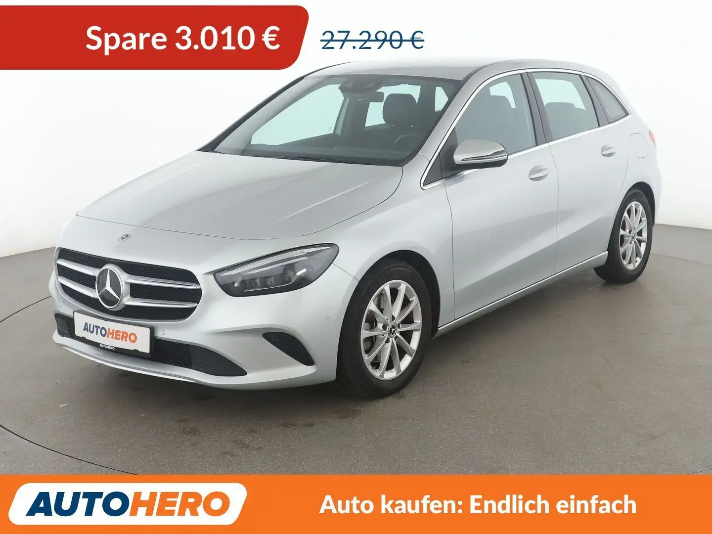 Mercedes-Benz B 220 B 220 d Progressive Aut.*MULTIBEAM*NAVI*TEMPO*CAM* Silber - 1
