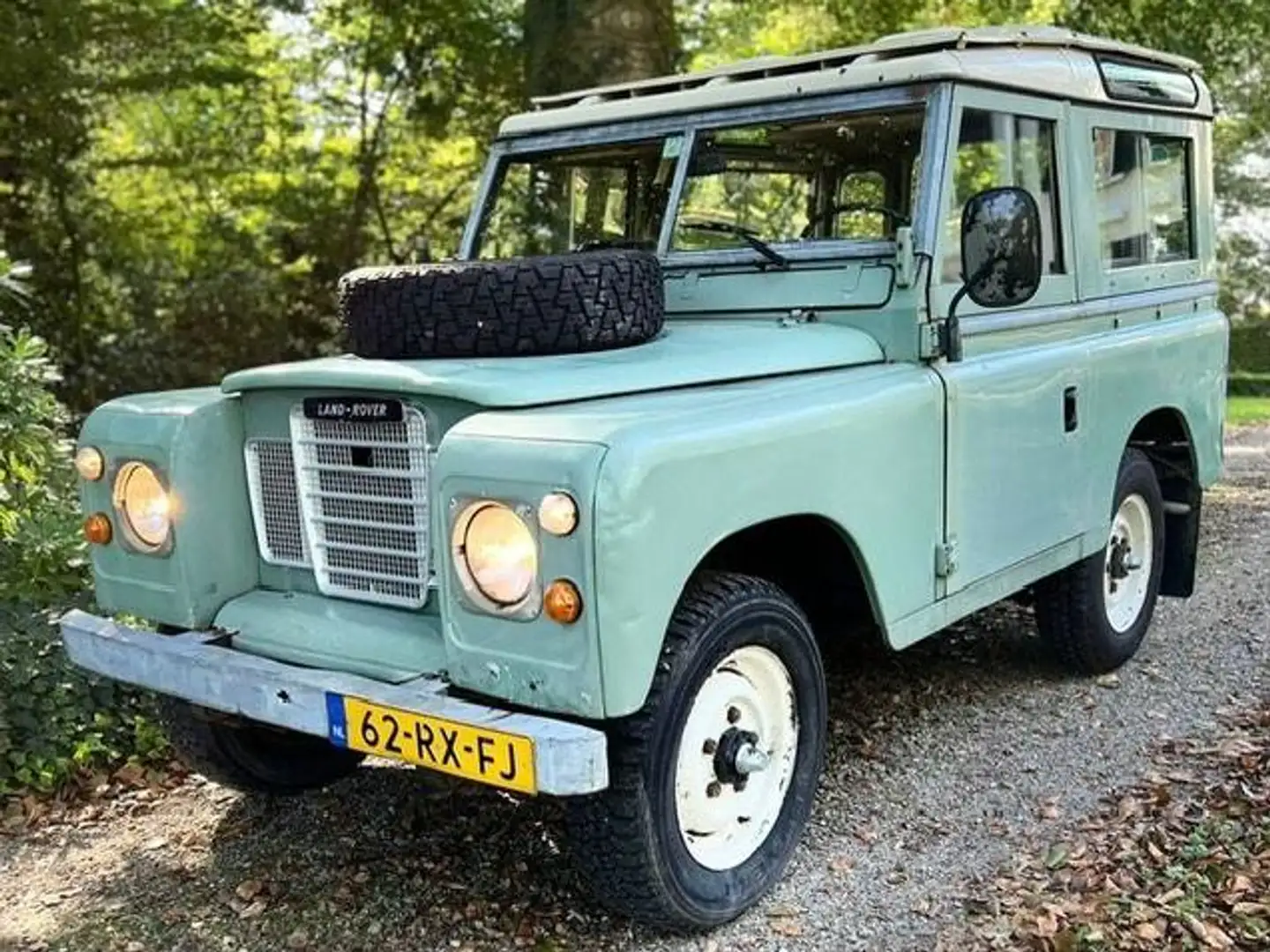 Land Rover Series III 88 Safari Groen - 1
