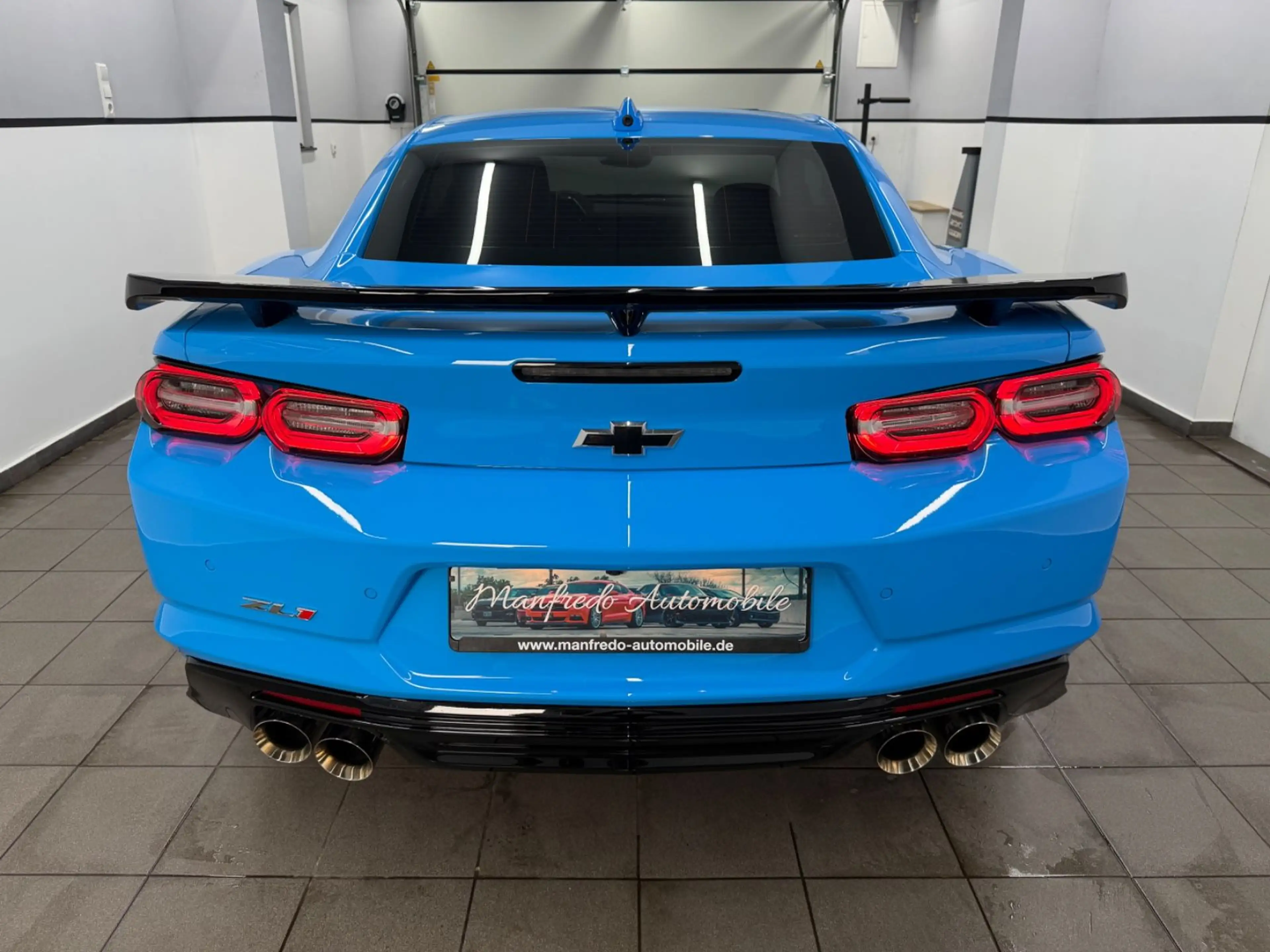 Chevrolet Camaro ZL1 6.2 V8*Rapid Blue*Carbon*Recaro*HUD* — photo 8