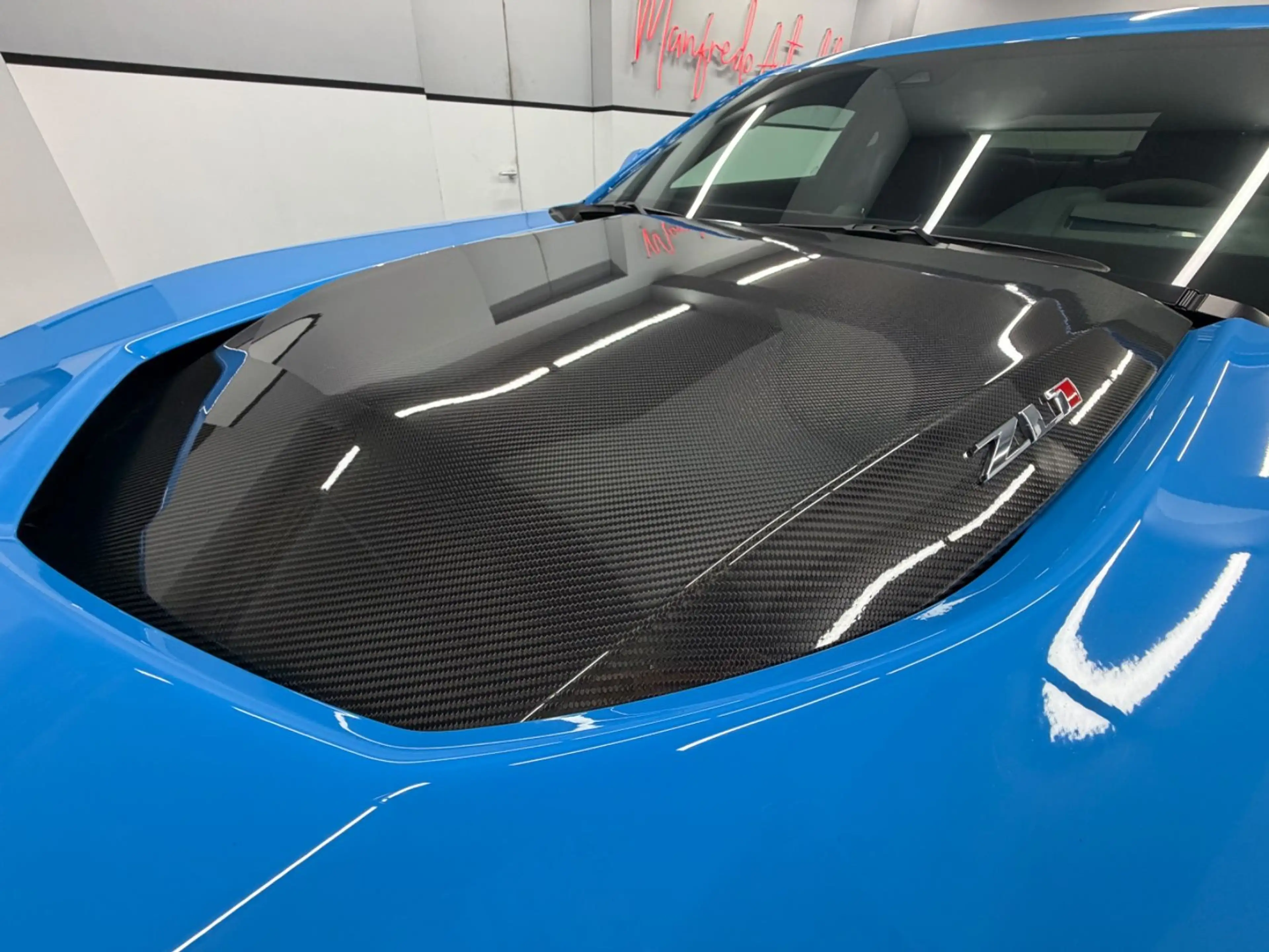 Chevrolet Camaro ZL1 6.2 V8*Rapid Blue*Carbon*Recaro*HUD* — photo 5
