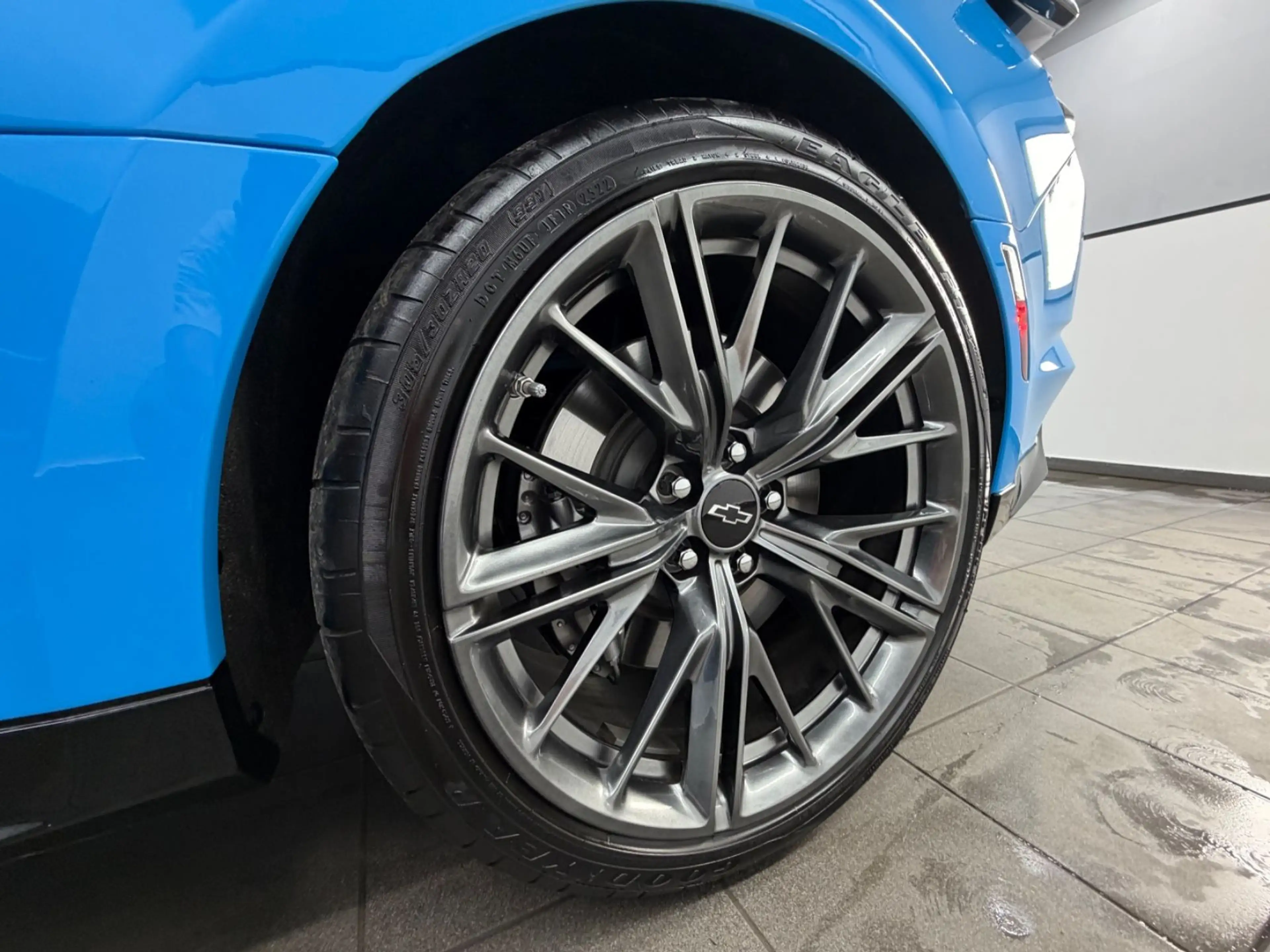 Chevrolet Camaro ZL1 6.2 V8*Rapid Blue*Carbon*Recaro*HUD* — photo 12