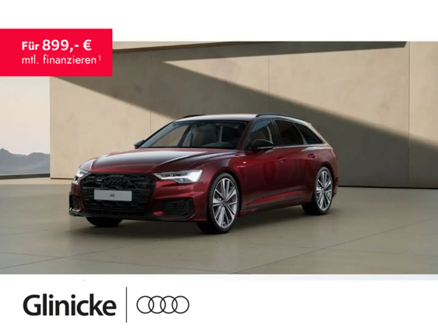 Audi A6 S line 55 TFSI e AHK/HDMatrix/21''/S-Si Rot - 1
