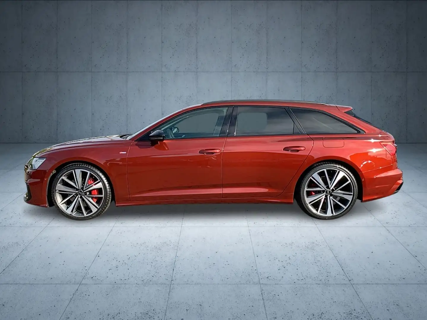 Audi A6 S line 55 TFSI e AHK/HDMatrix/21''/S-Si Rot - 2