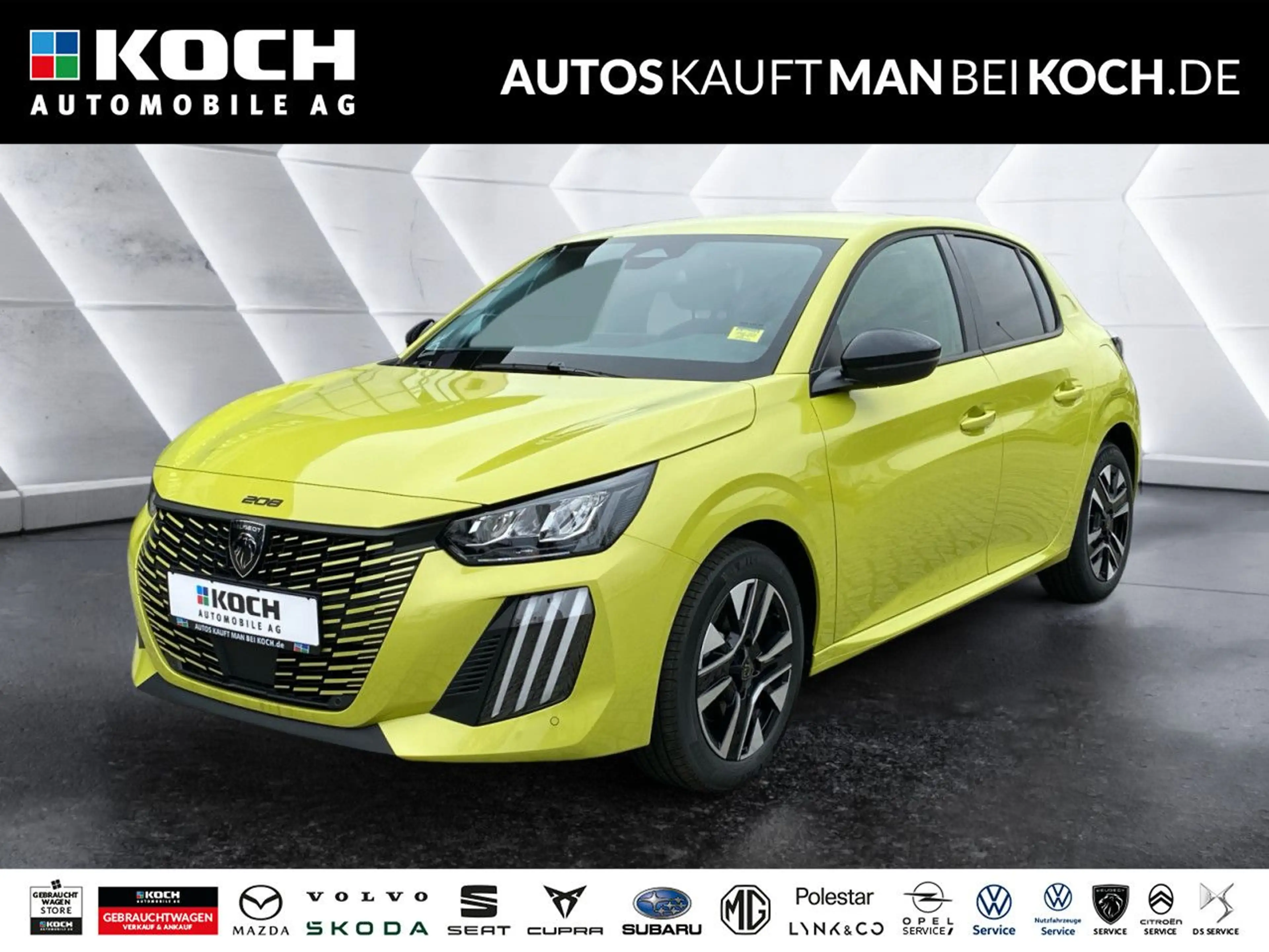 Peugeot 208 1.2 Allure 8 Jahre Garantie LED TEMP CARPLAY