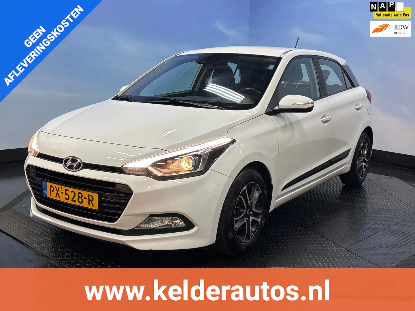 Hyundai i20 1.0 T-GDI Comfort Navi | Clima | Cruise | Camera | Blanc - 1