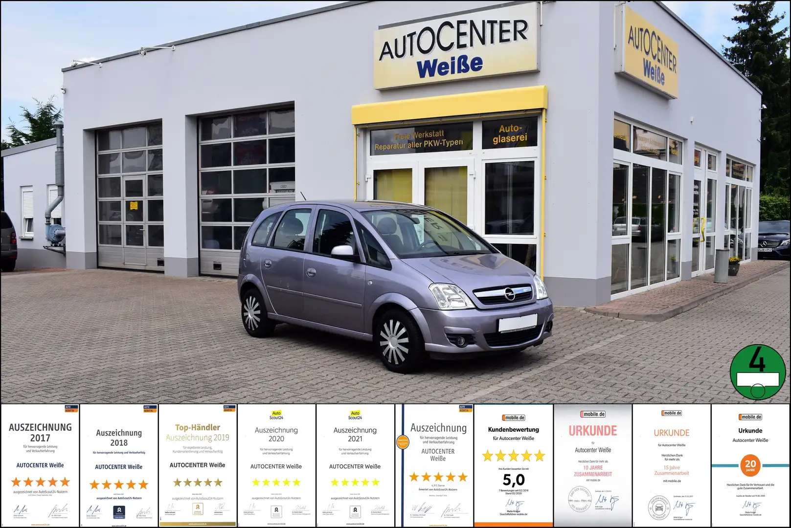 Opel Meriva Edition TÜV 02/27 Automatik - 1