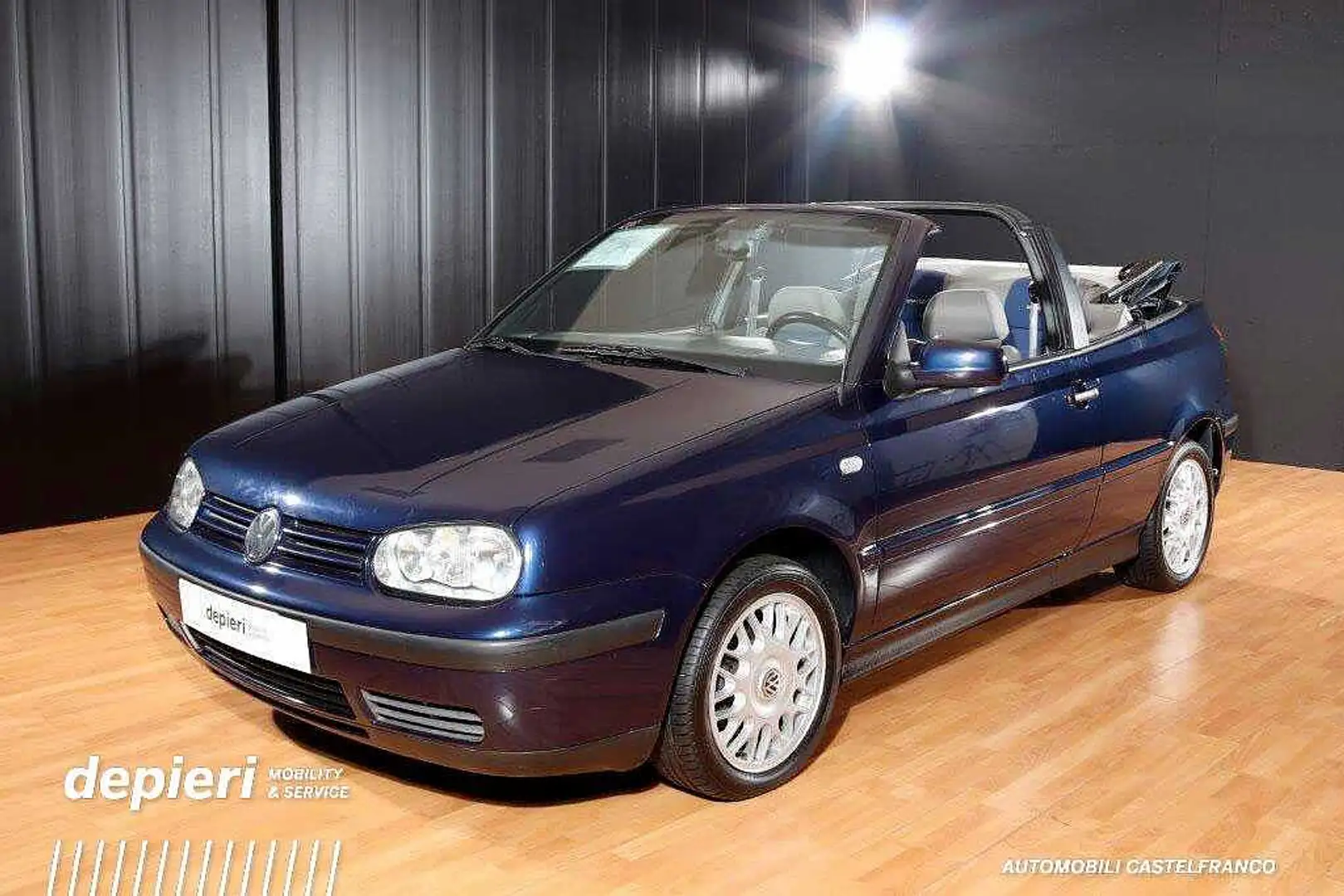 Volkswagen Golf Cabriolet 1.6 101 cat Trendline Generation - Ok Neop Blu/Azzurro - 1
