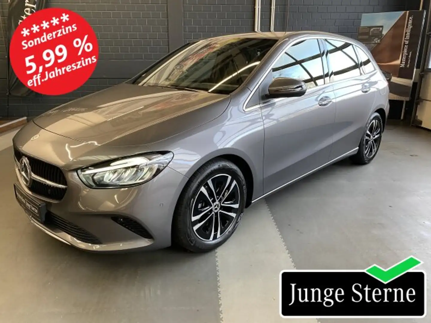 Mercedes-Benz B 180 B 180 Progressive Adv. LED Distr. Kamera Sitzh. Grau - 1